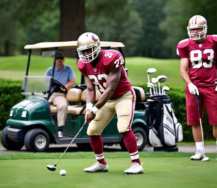 Golf and Football